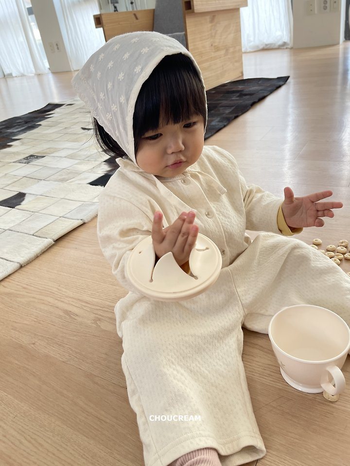 레이스스카프두건 6