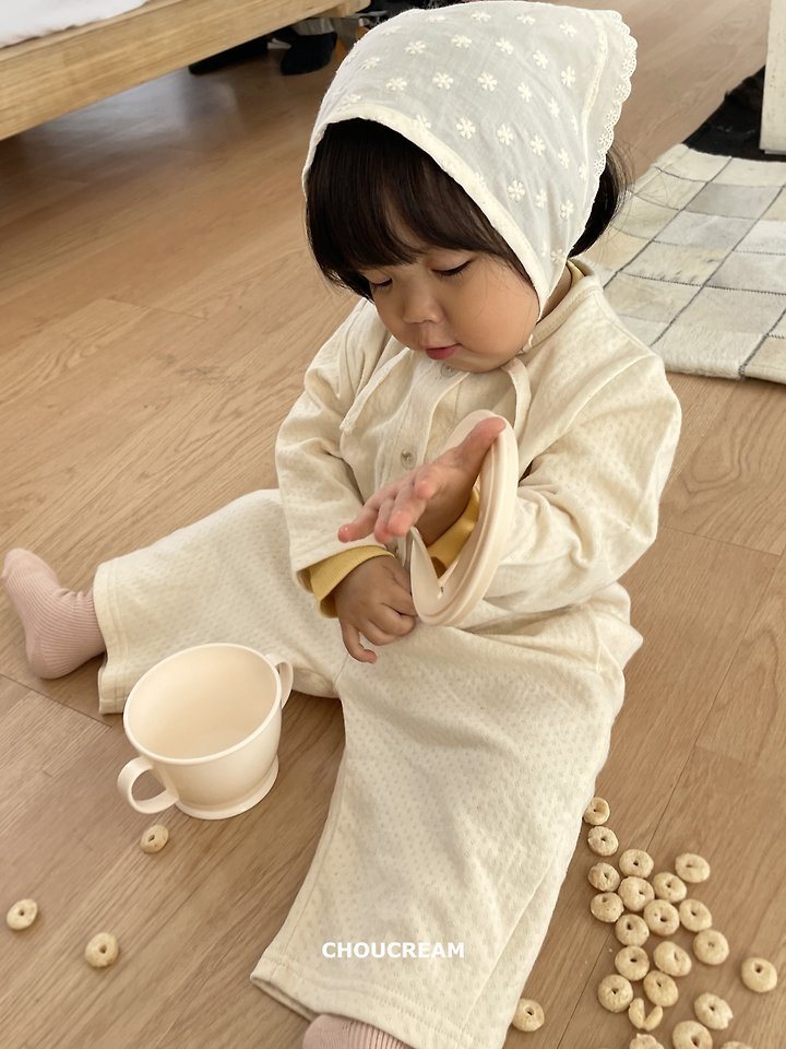 레이스스카프두건 9