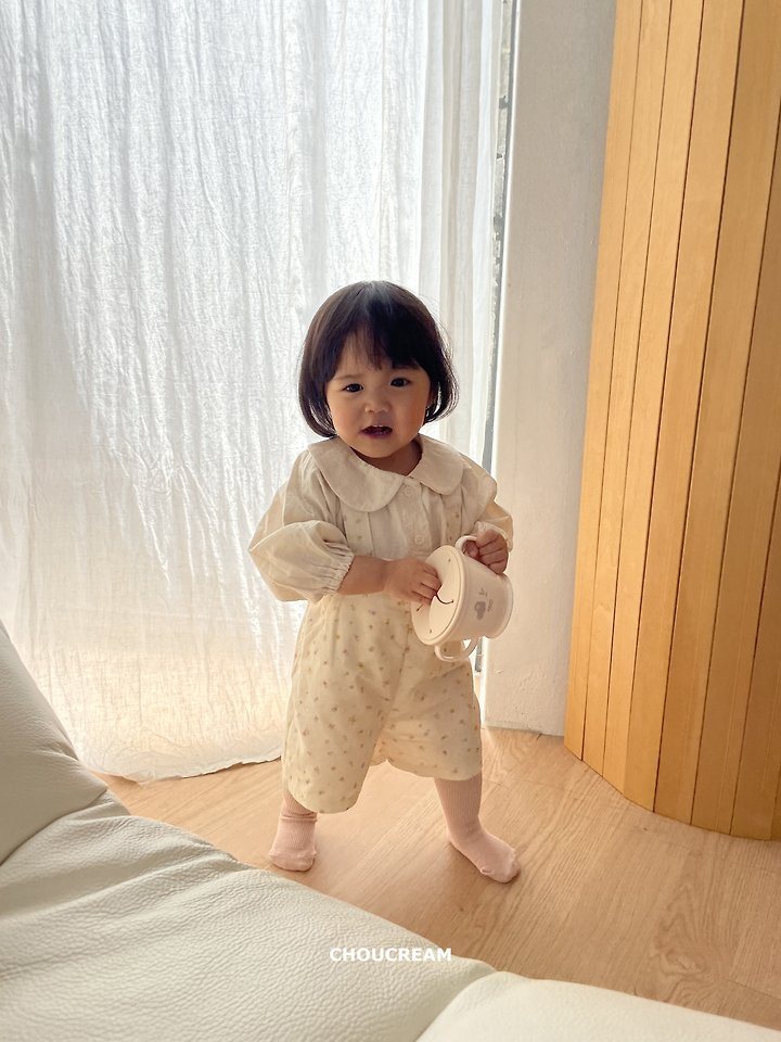미니꽃멜빵바지 2