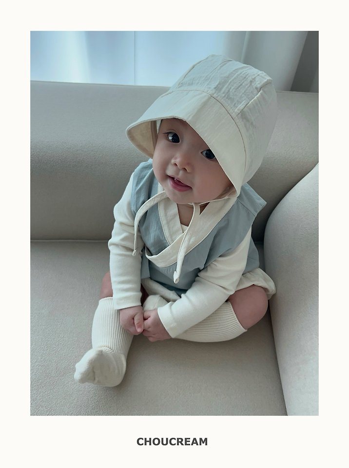 베베한복조끼 40