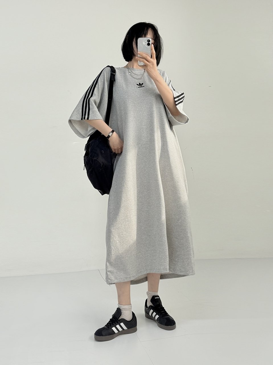 스포티 박시 롱원피스 9