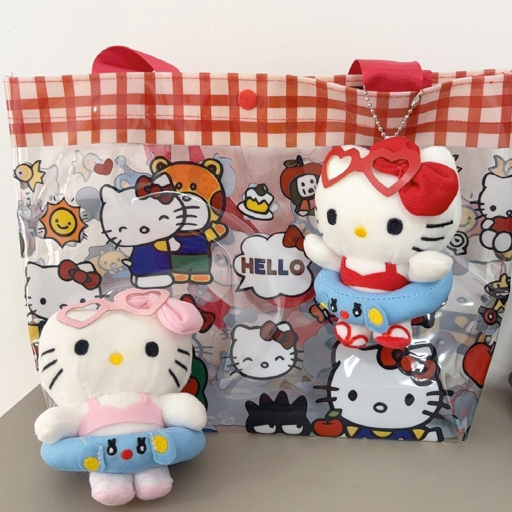 냥냥 PVC 손가방 2