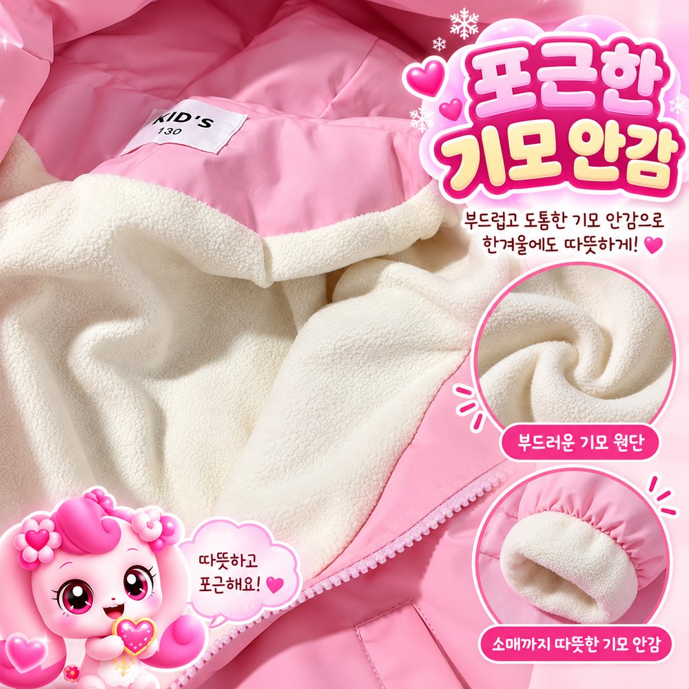 티니핑 기모 바람막이 2