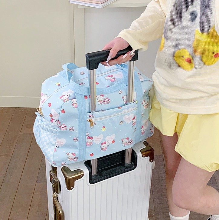 냥냥 블루 여행 가방 8