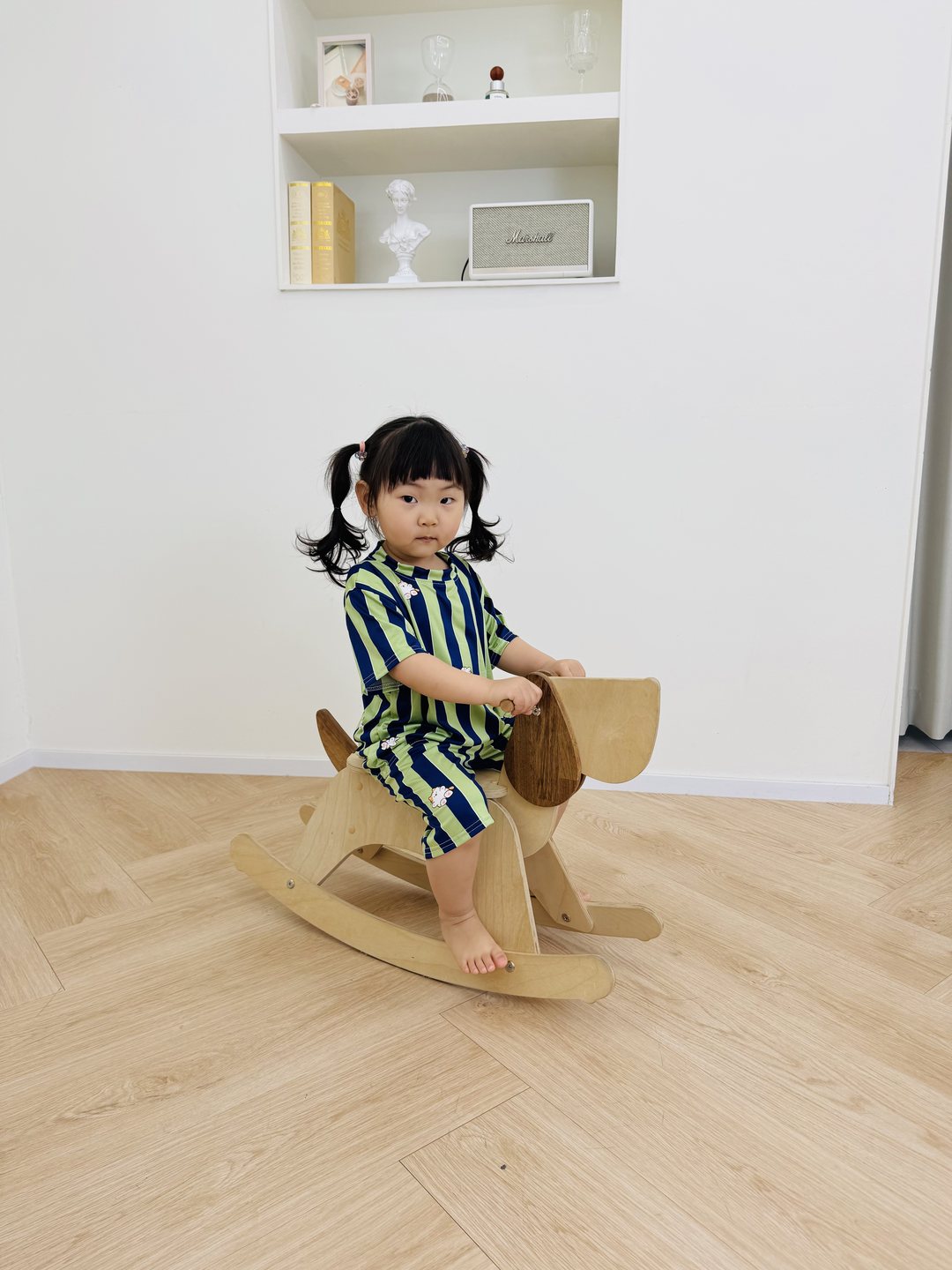 야옹이 줄무늬 실내복 7