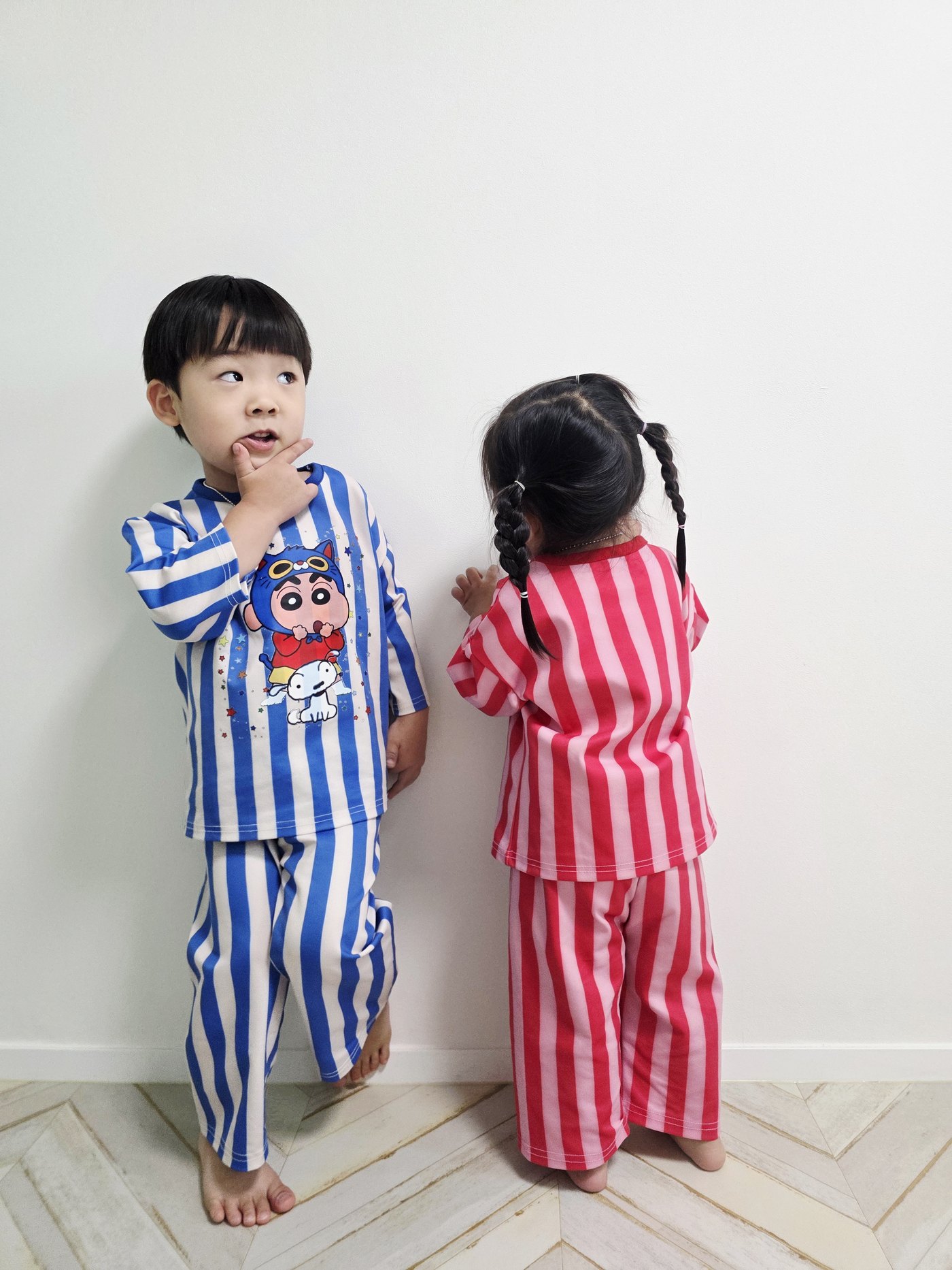 캐릭터 줄무늬 파자마 19