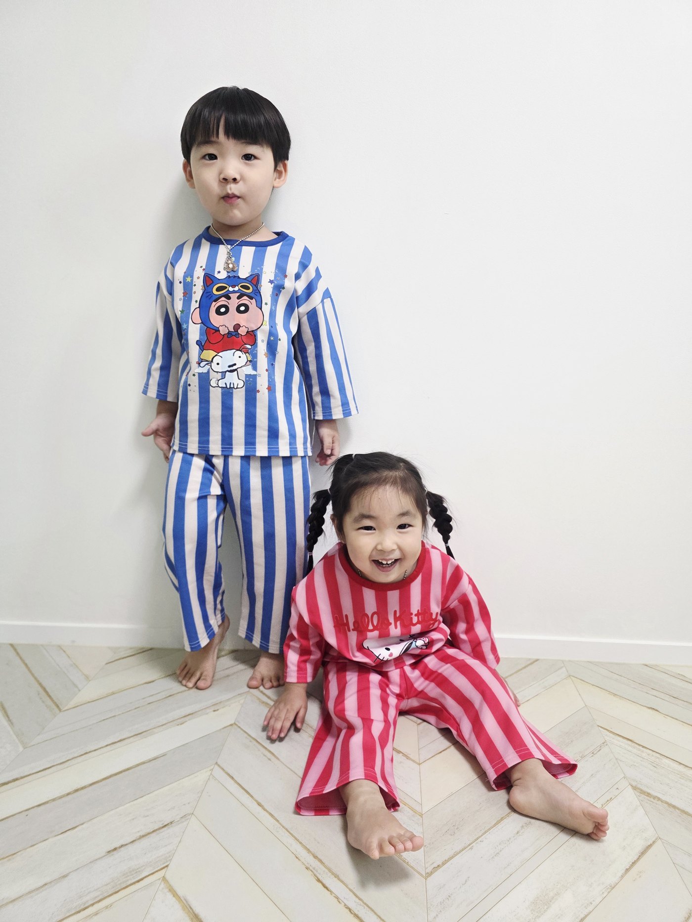 캐릭터 줄무늬 파자마 20