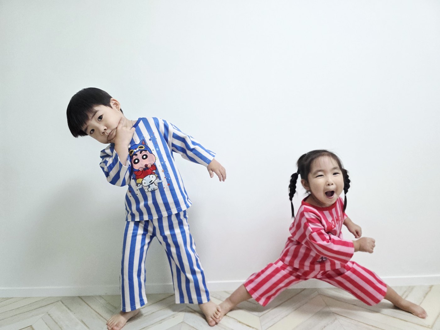 캐릭터 줄무늬 파자마 23