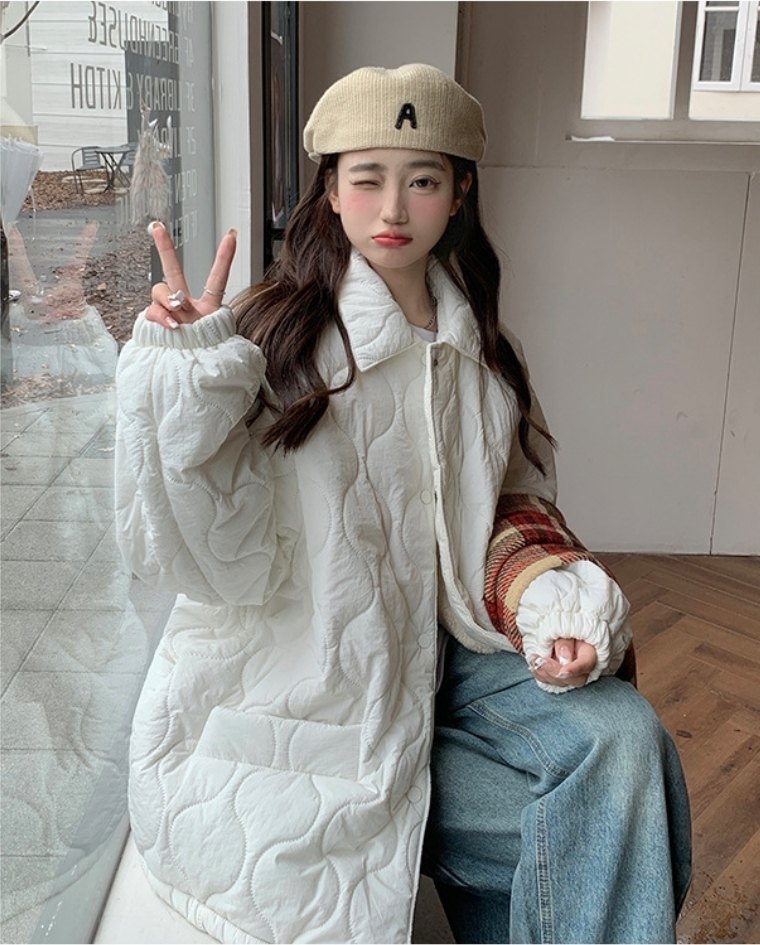 양털 퀼팅 패딩 점퍼 (맘) 10