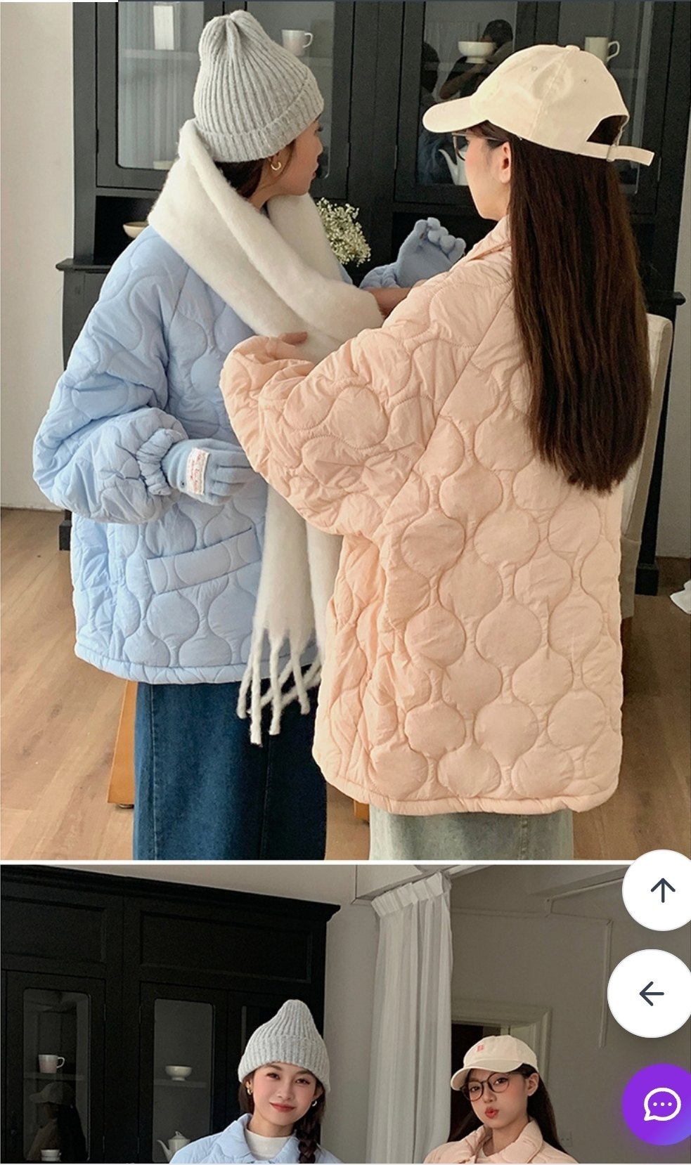 양털 퀼팅 패딩 점퍼 (맘) 26