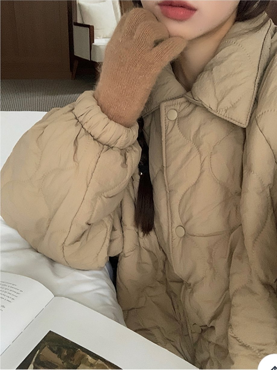양털 퀼팅 패딩 점퍼 (맘) 35