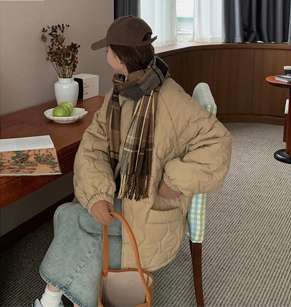 양털 퀼팅 패딩 점퍼 (맘) 57