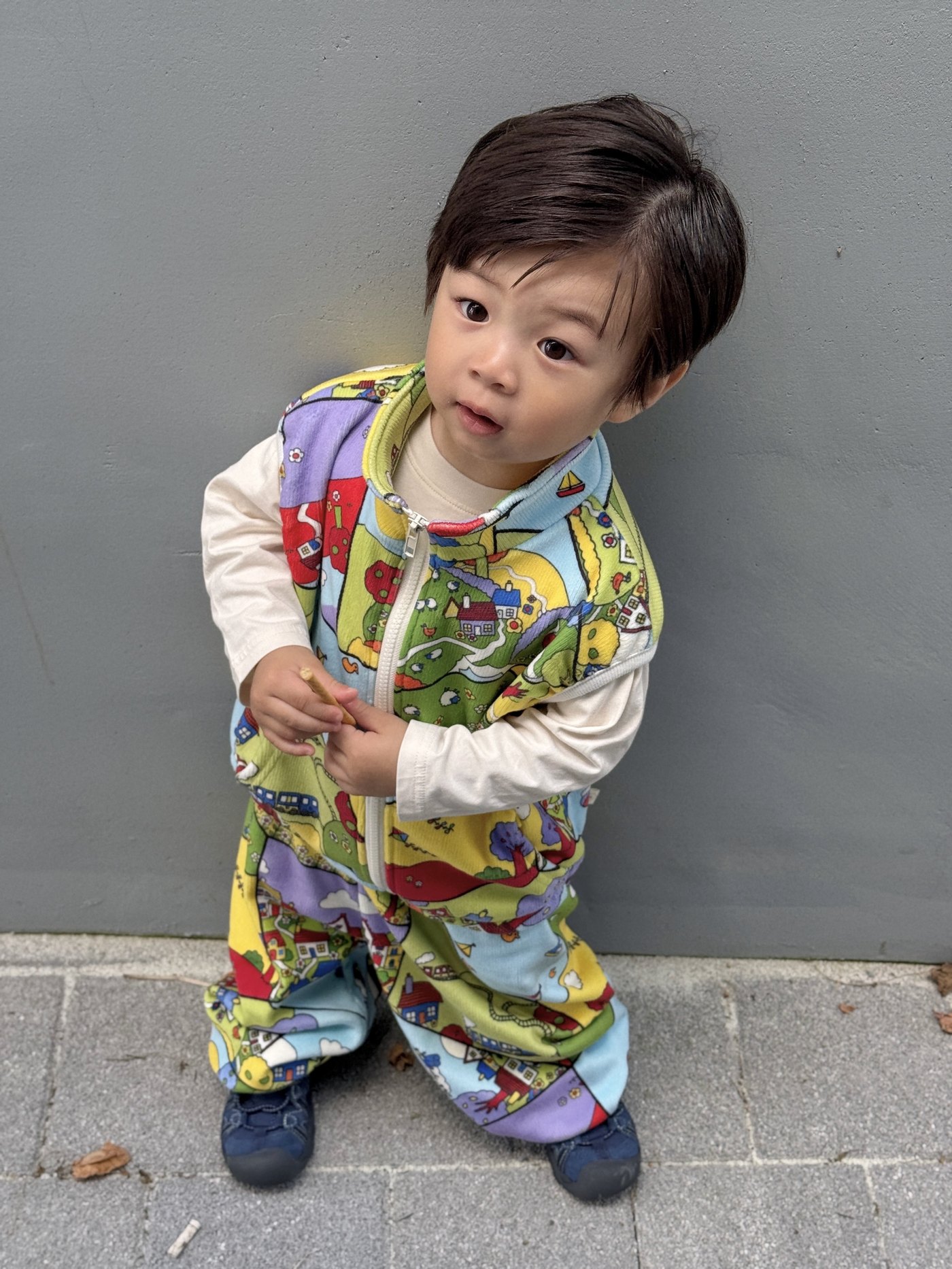 아잇 벨로아 조끼 세트 21
