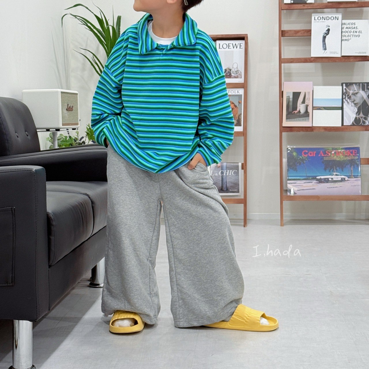 아이하다 스트링 와이드팬츠 6