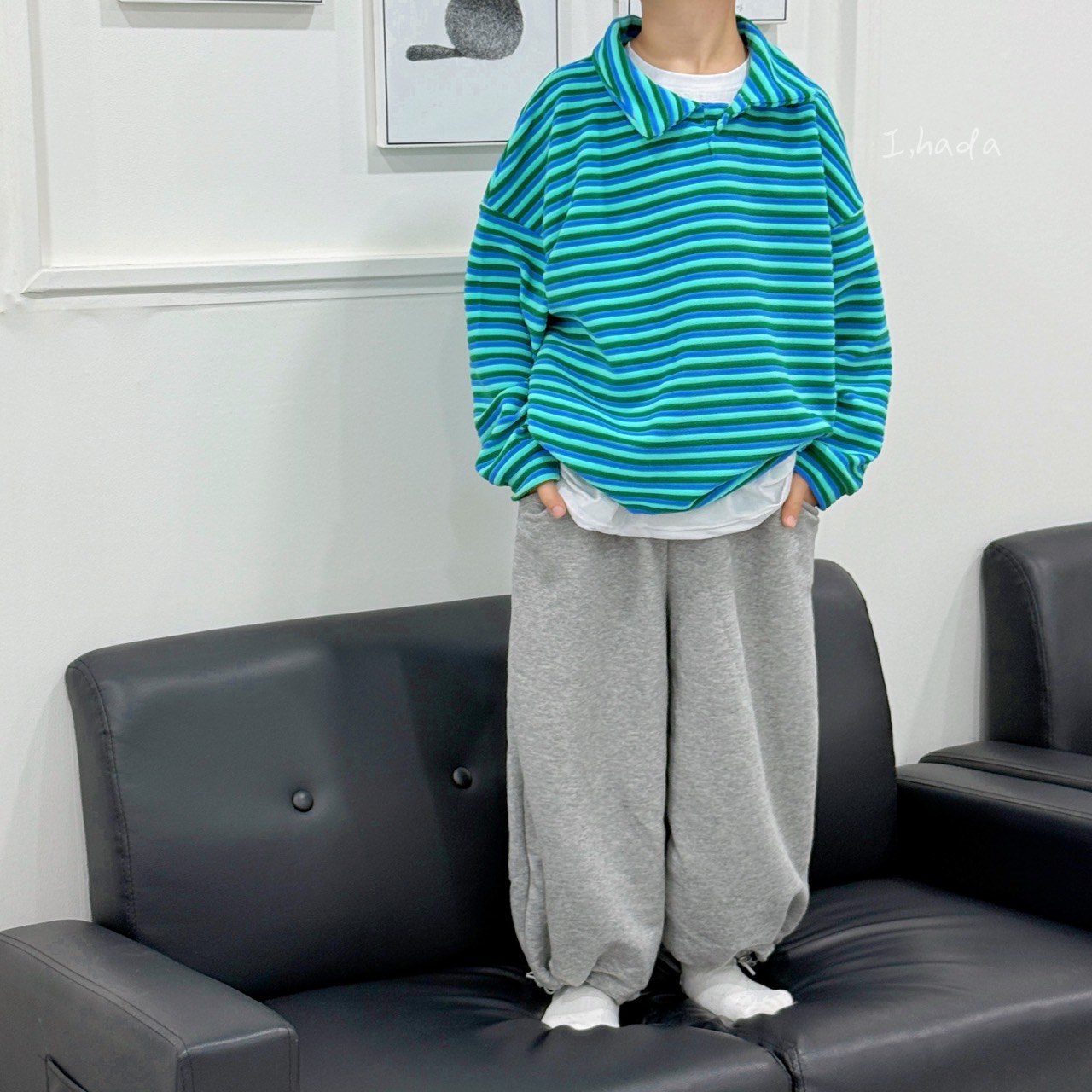 아이하다 스트링 와이드팬츠 7