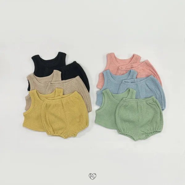 올유베베 몽글베베 셋업 (조끼+블루머) 상세 3