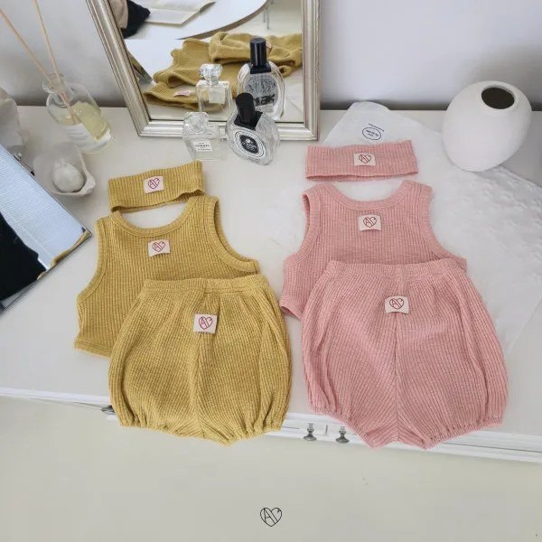 올유베베 몽글베베 셋업 (조끼+블루머) 상세 5