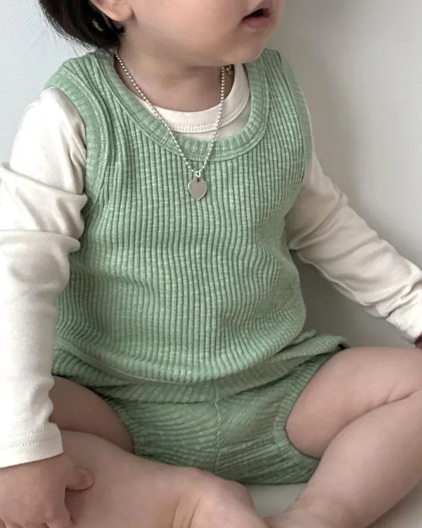 올유베베 몽글베베 셋업 (조끼+블루머) 상세 32