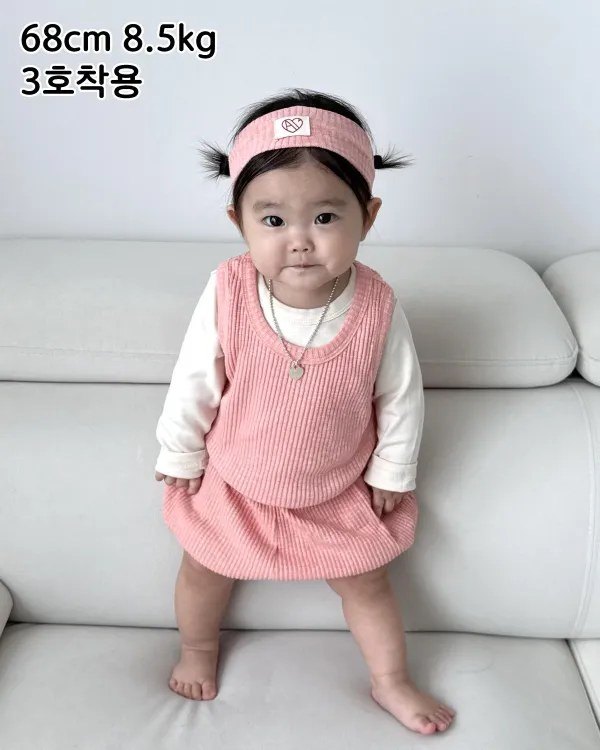 올유베베 몽글베베 셋업 (조끼+블루머) 상세 38