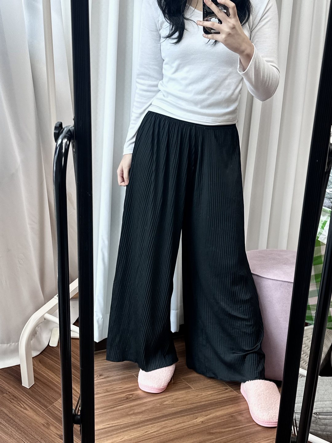 무지 주름 9부 통바지 12