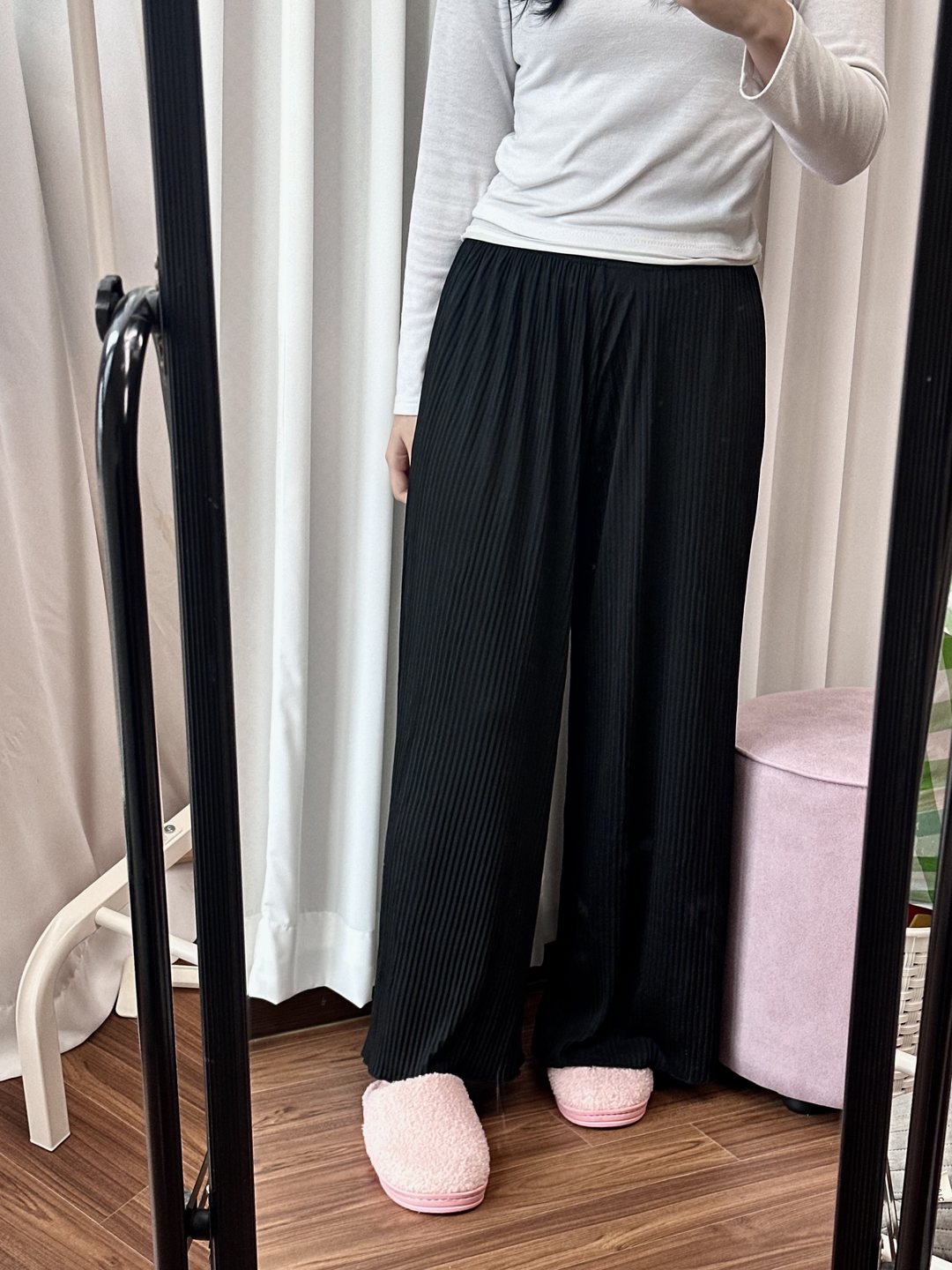 무지 주름 9부 통바지 13