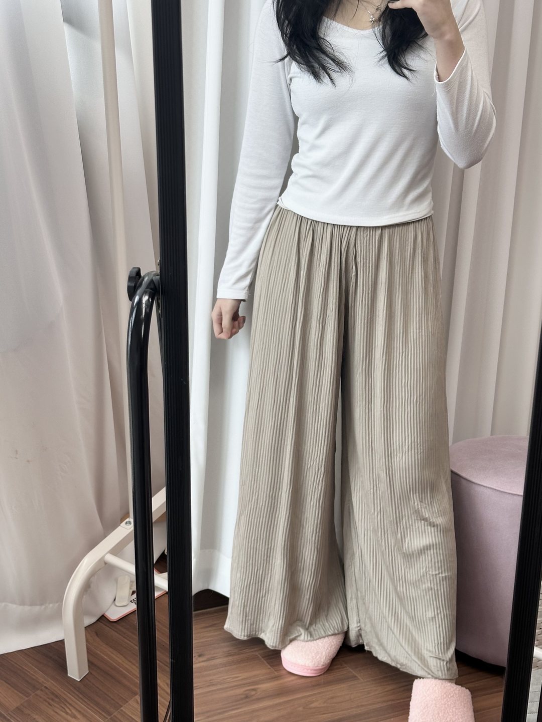 무지 주름 9부 통바지 19