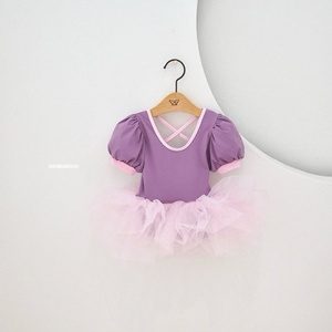 퍼프배색발레복