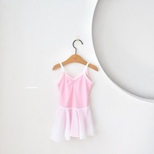 쉬폰배색라인발레복