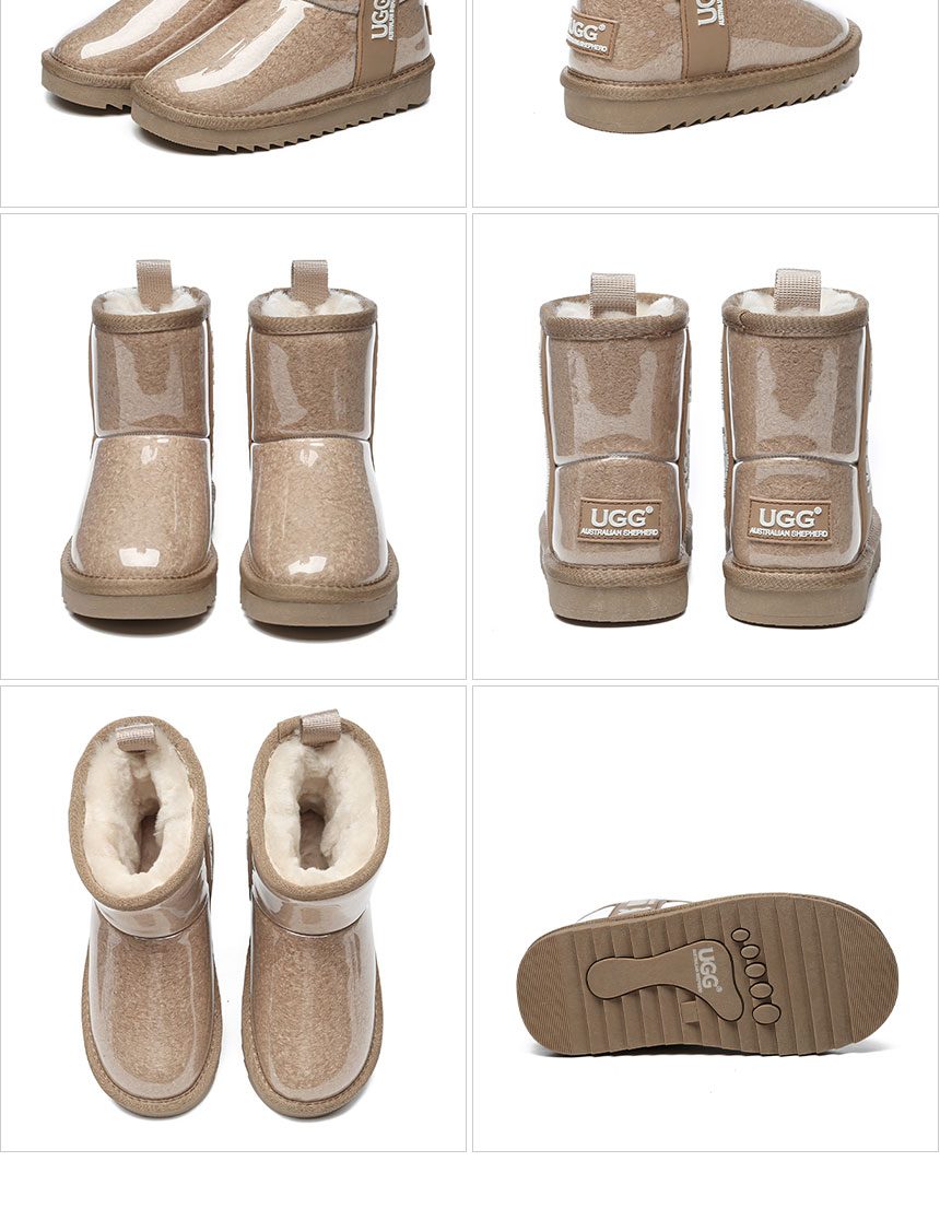 에버어그 키즈 코티트 클래식 클리어 부츠(지퍼X) 9
