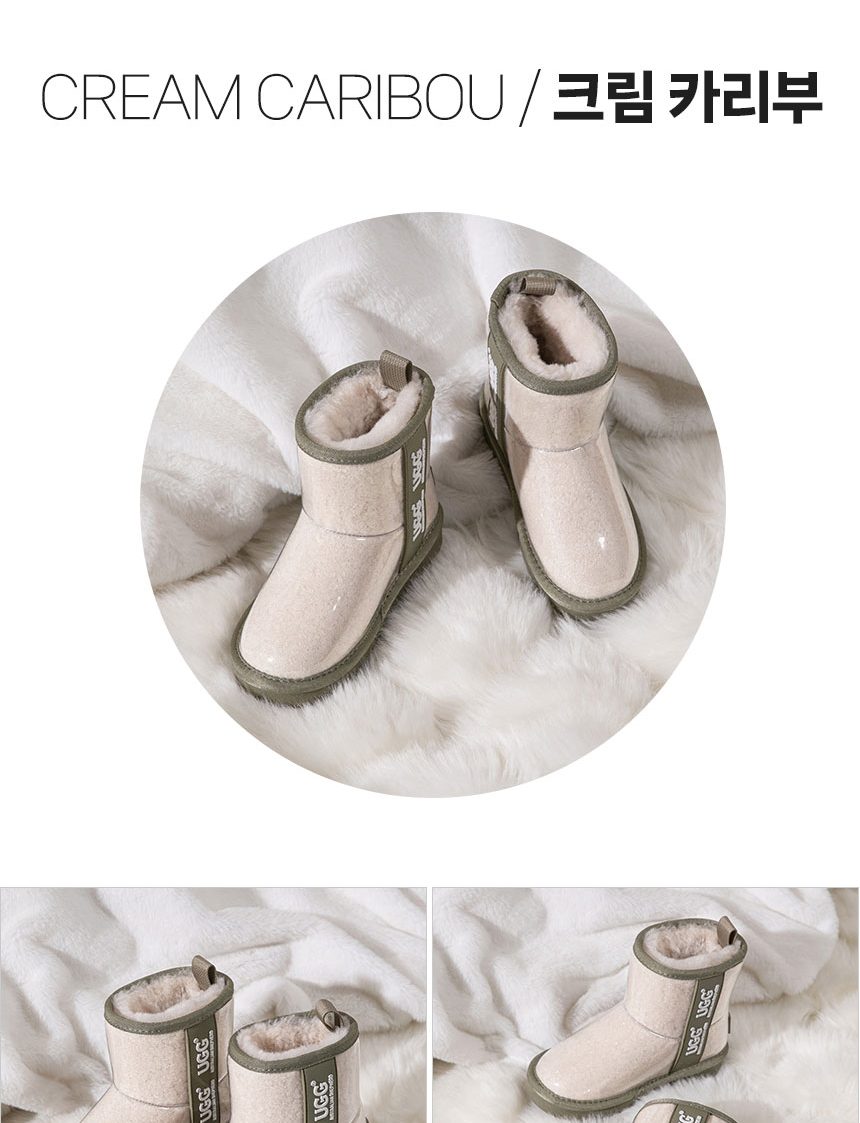 에버어그 키즈 코티트 클래식 클리어 부츠(지퍼X) 12