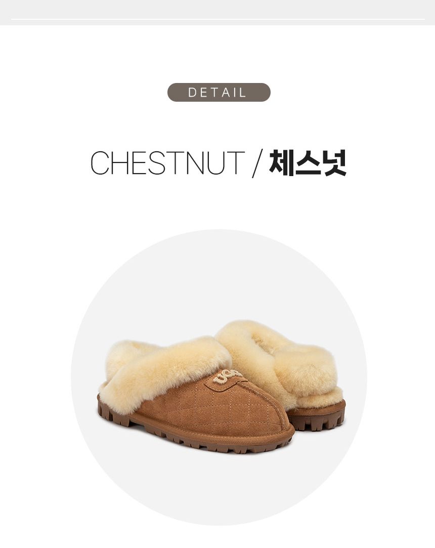 오즈웨어 코케트 마테라세 로고 탈부착 밴딩 슬리퍼 (굽 2.5cm) 6
