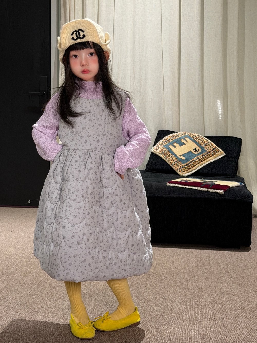 꽃무늬 해비 원피스 2