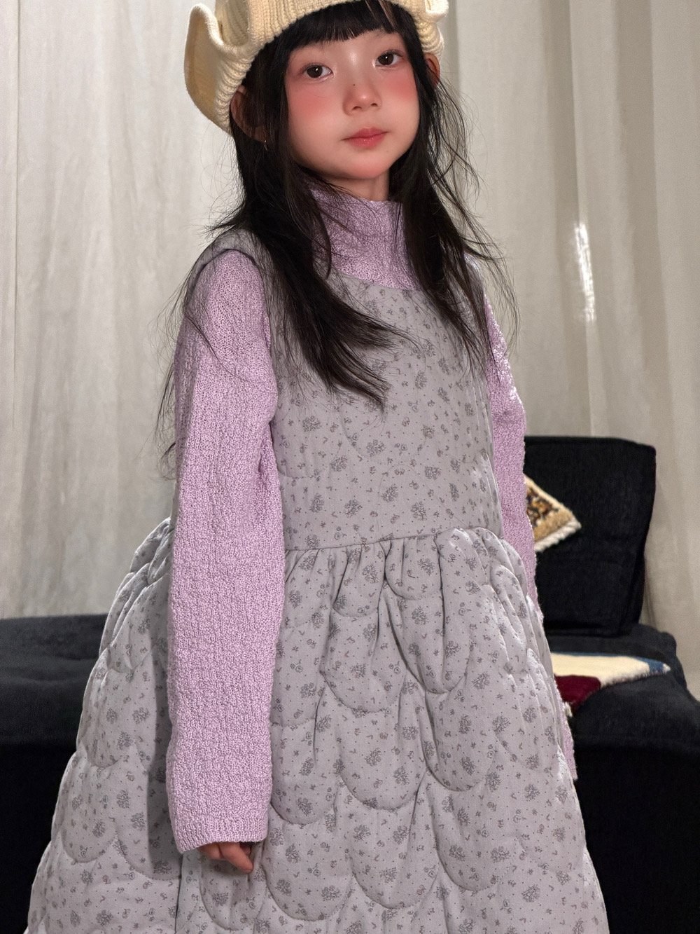 꽃무늬 해비 원피스 3