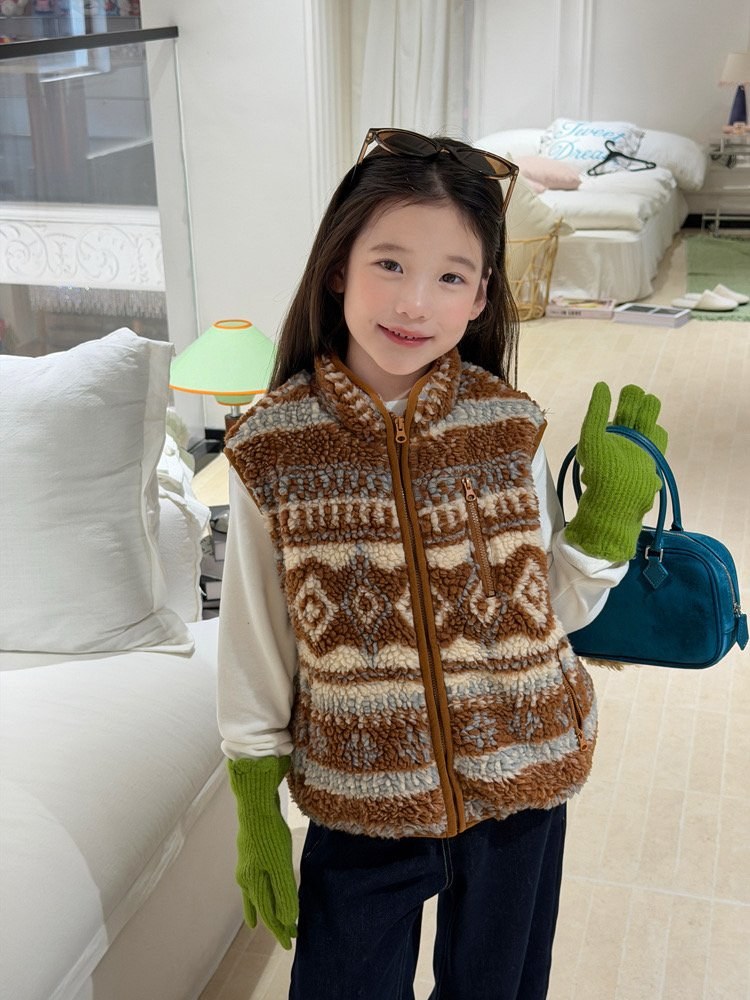 아이모브라운양털조끼 6