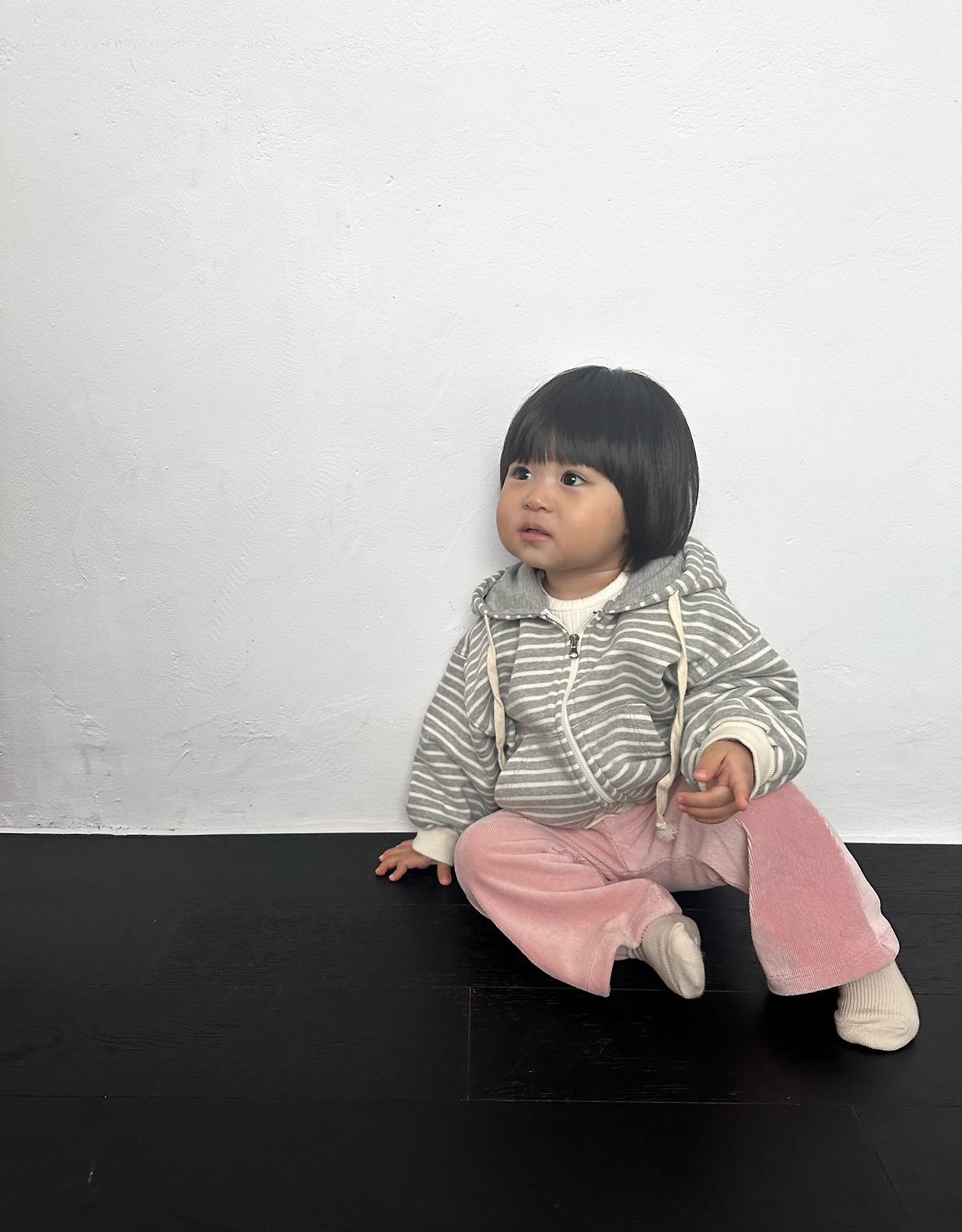 단가라후드집업 7