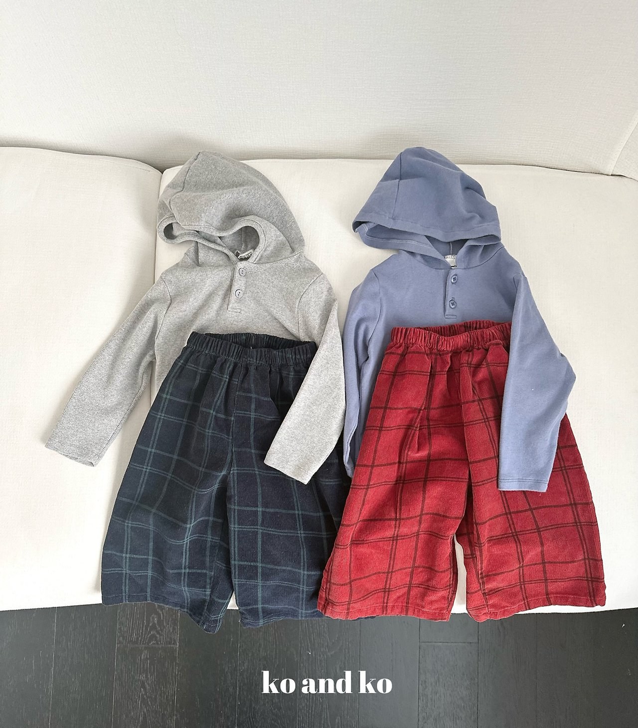 버튼골지후드 12