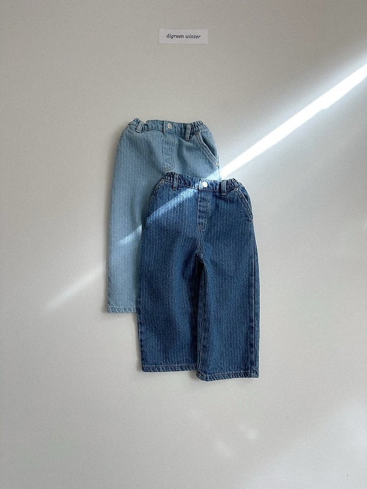 누빔데님팬츠 2