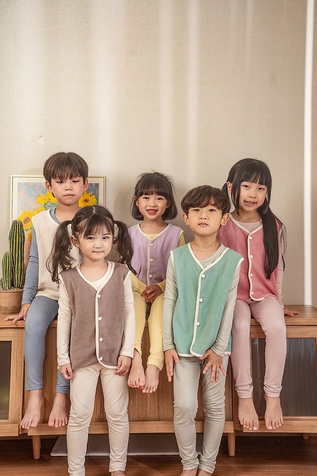 뽀송기모숏조끼 3