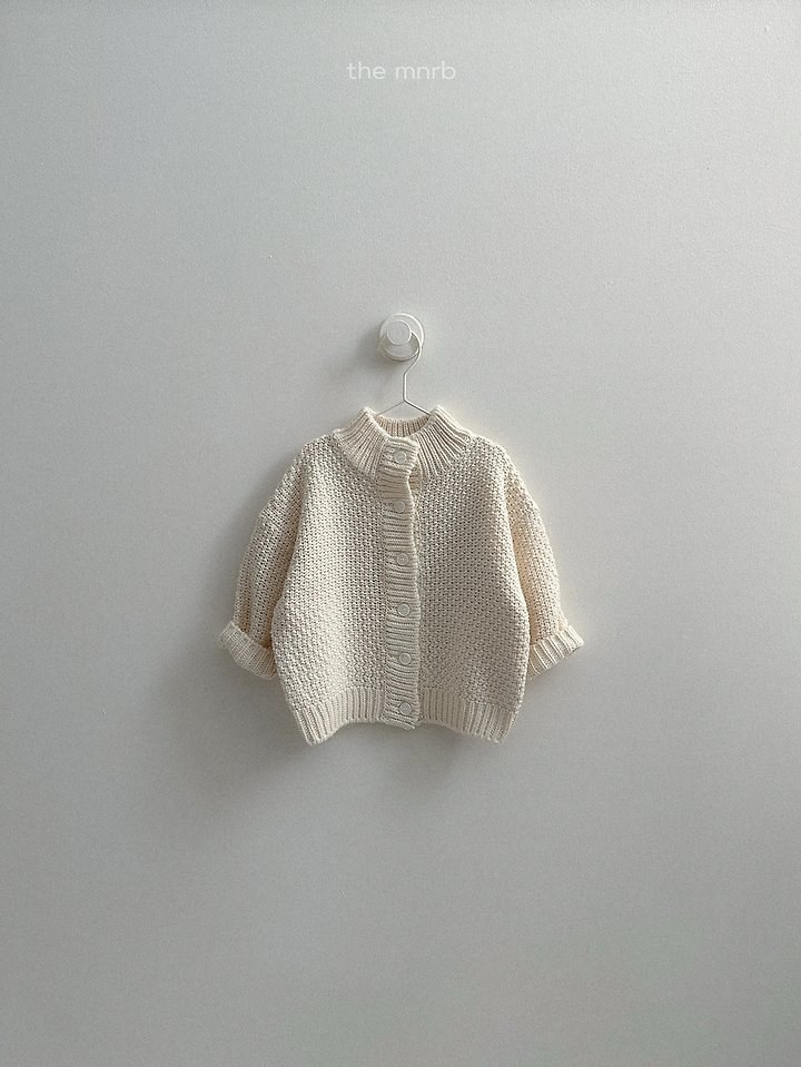 와플하이넥가디건 7