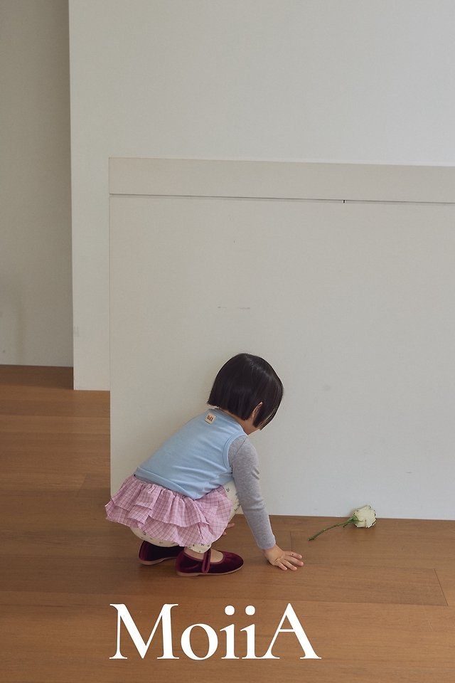 체크레이어드스커트 6