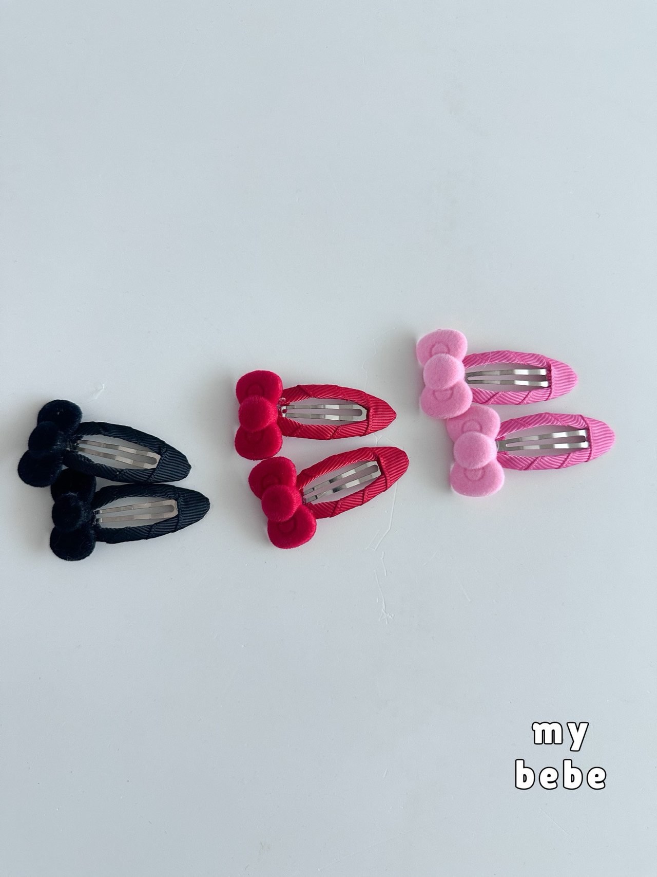 큐티벨벳리본핀 3