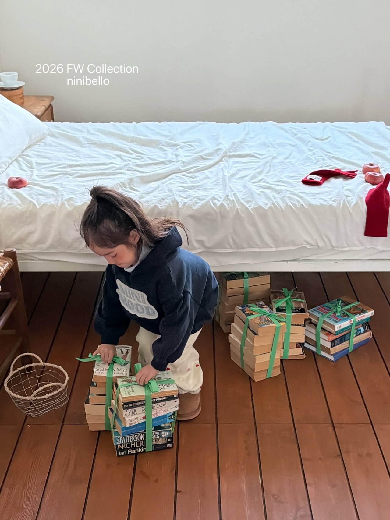밀크하트자수팬츠 25