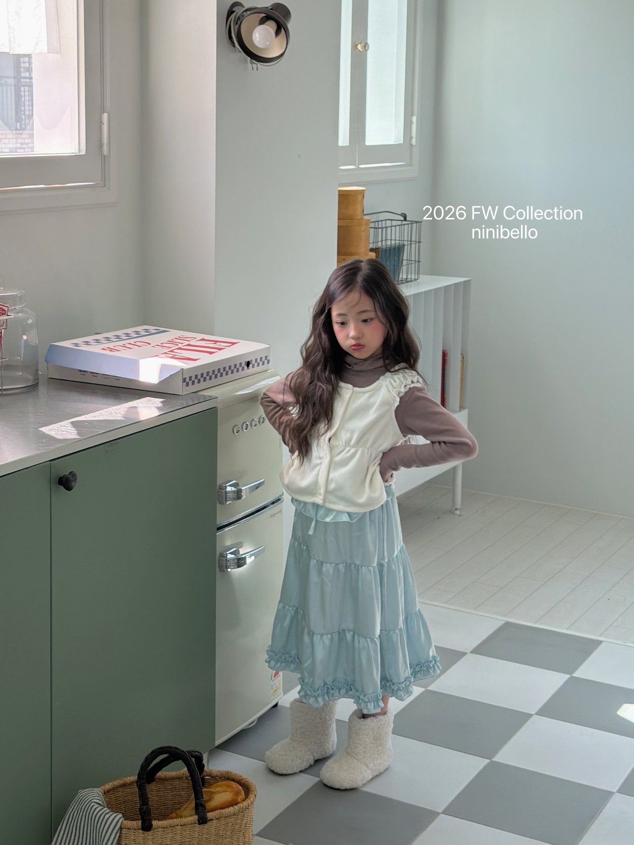 비쥬새틴스커트 28