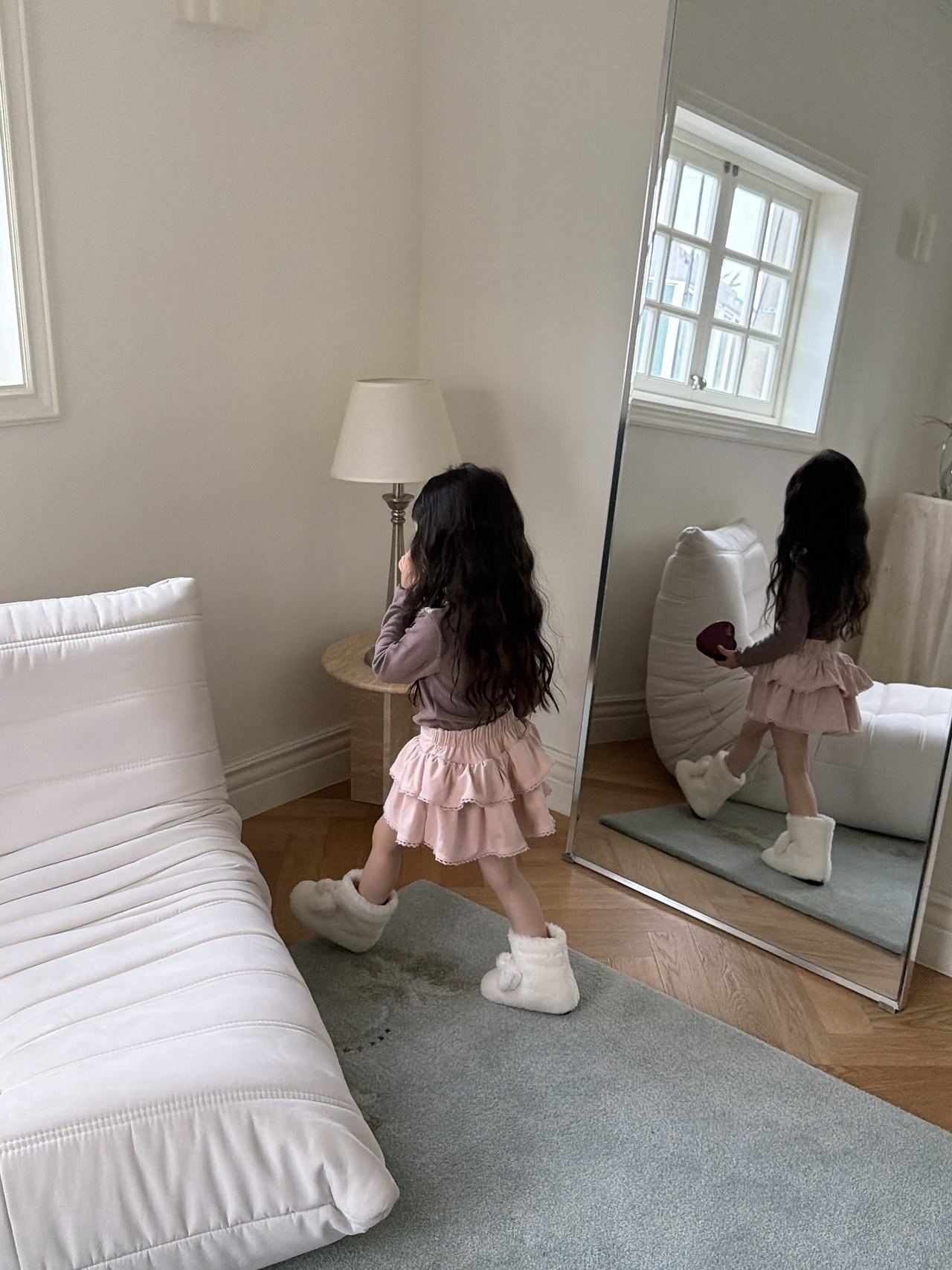 로코코스웨이드스커트 28