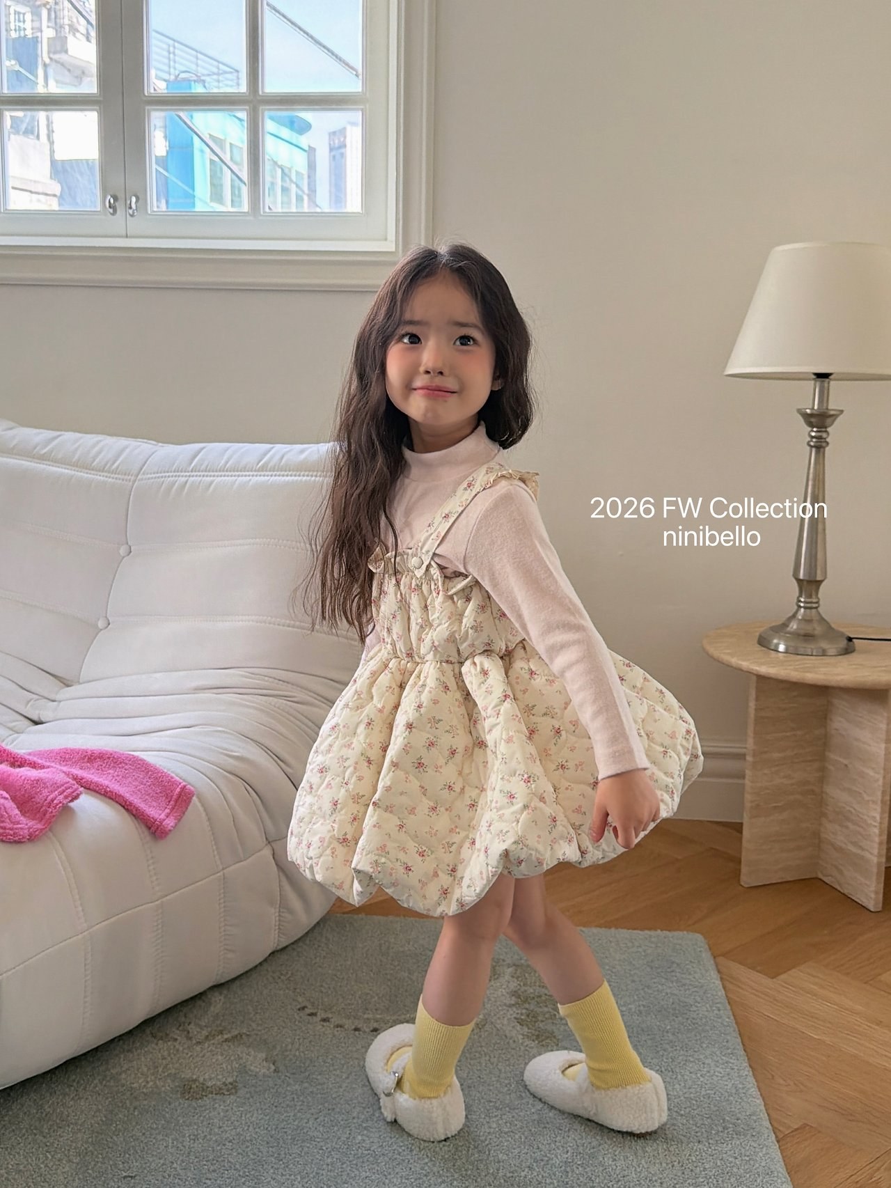 피크닉퀼팅원피스