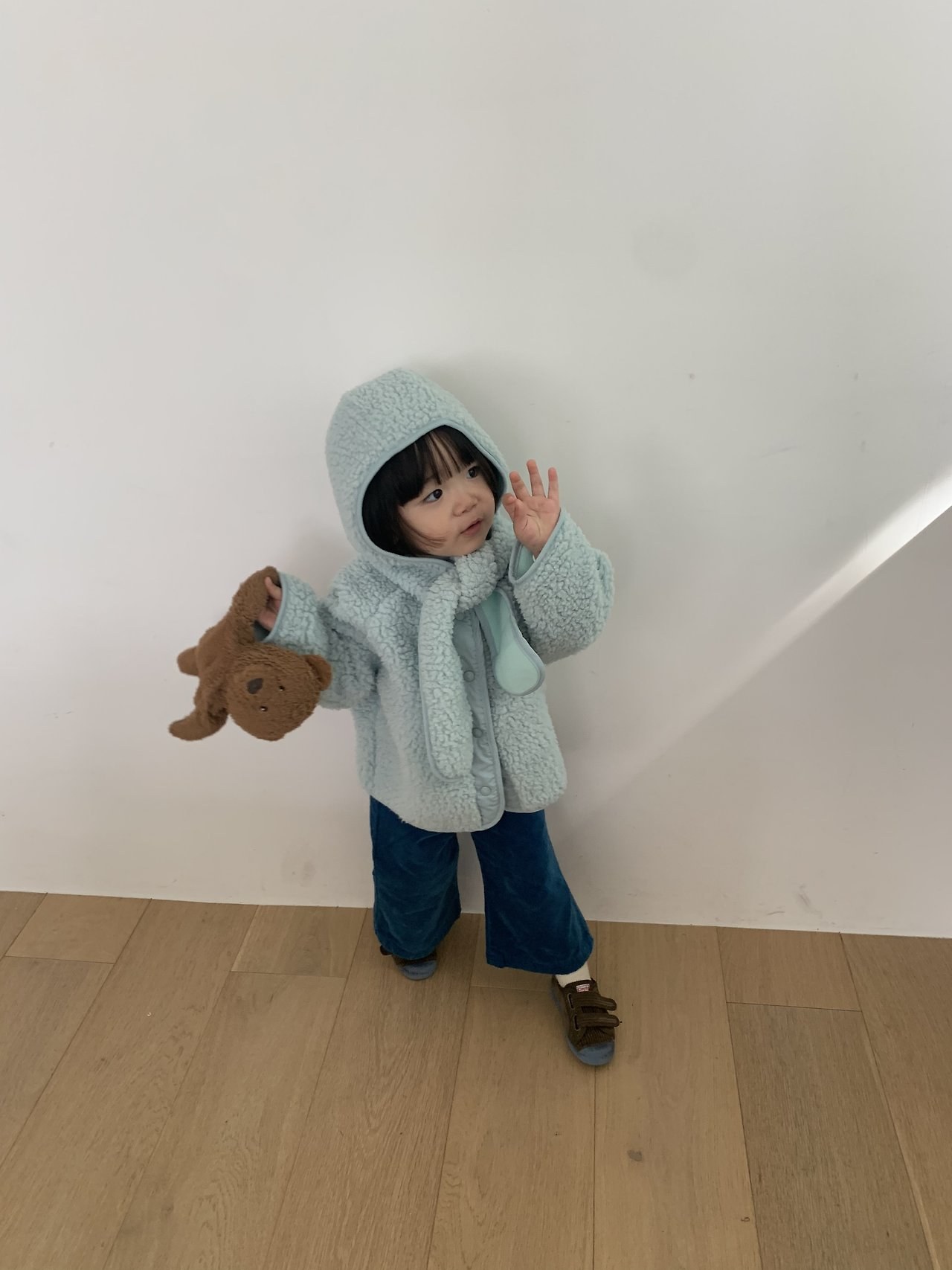 푸들머플러모자 5