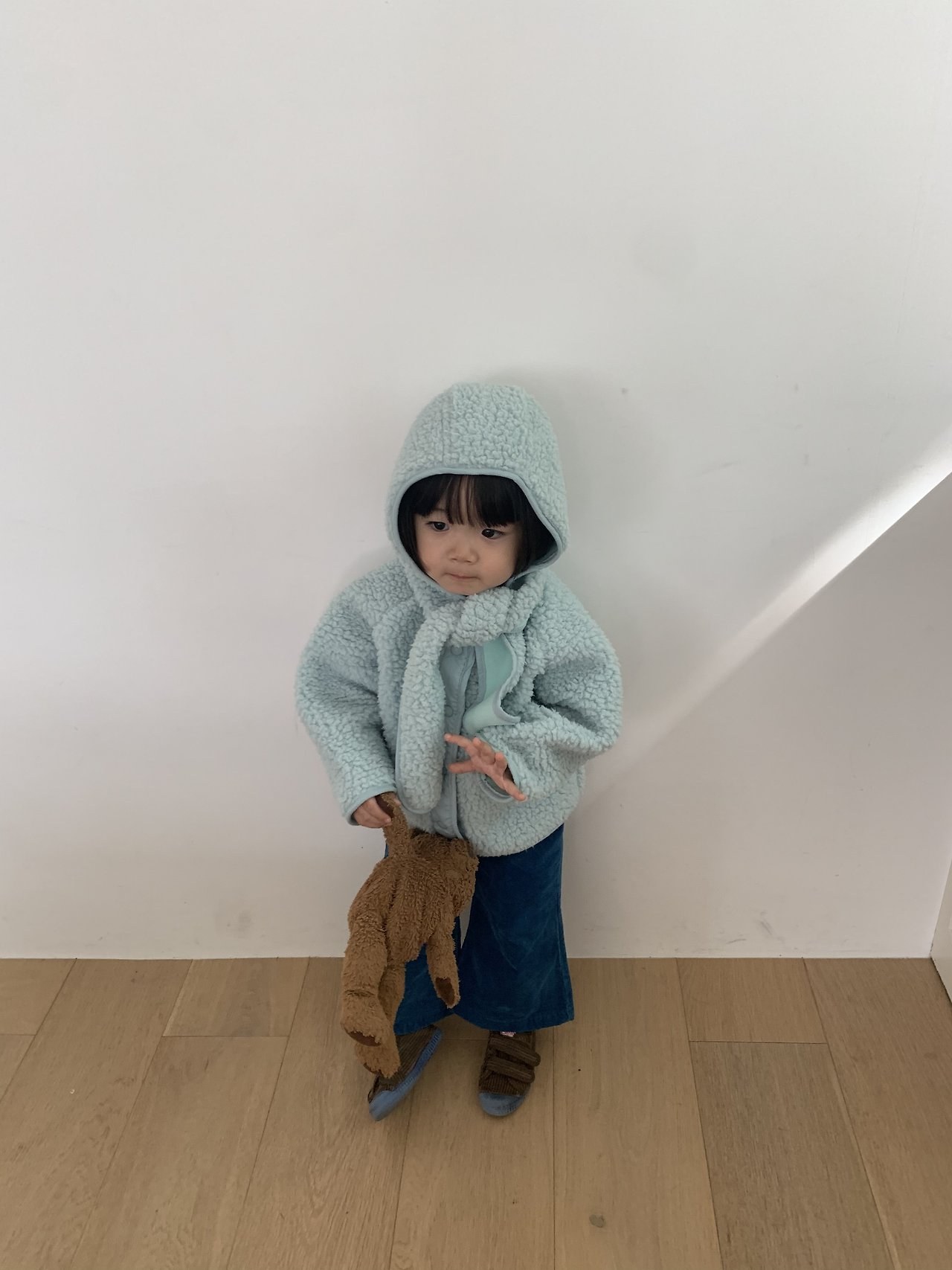 푸들머플러모자 7