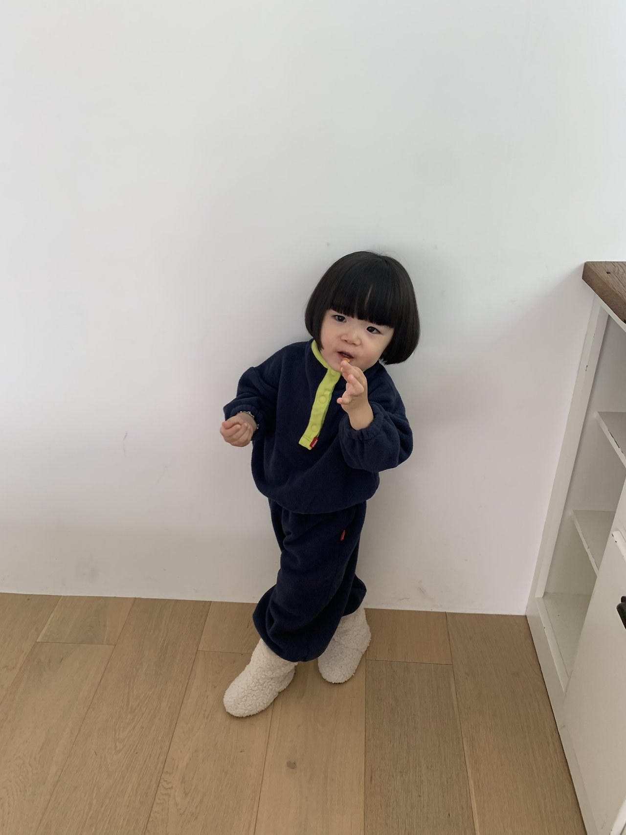 배색아노락 7