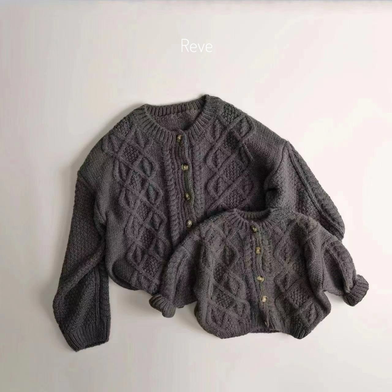 오버핏케이블가디건 4